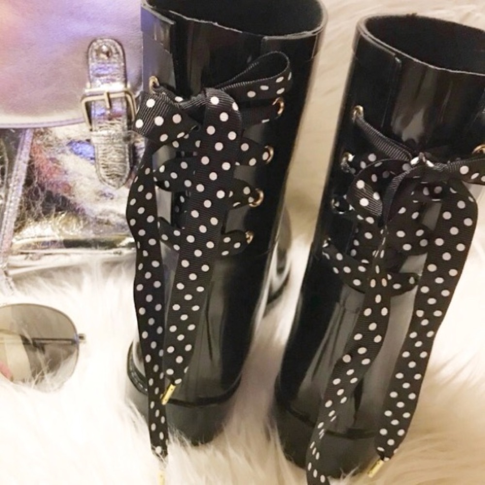 Women’s boots/polka dot laces - Picture 3 of 7